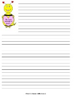My heart belongs to Jesus Valentine Bee writing paper
